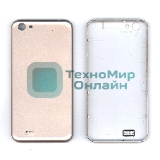 Задняя крышка для Inoi 2 Lite золотой