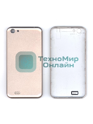 Задняя крышка для Inoi 2 Lite золотой