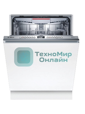 Встраиваемая посудомоечная машина Bosch SPV4HMX65Q, серебристый, 45 см, 10 компл., 45 дБ, класс A+