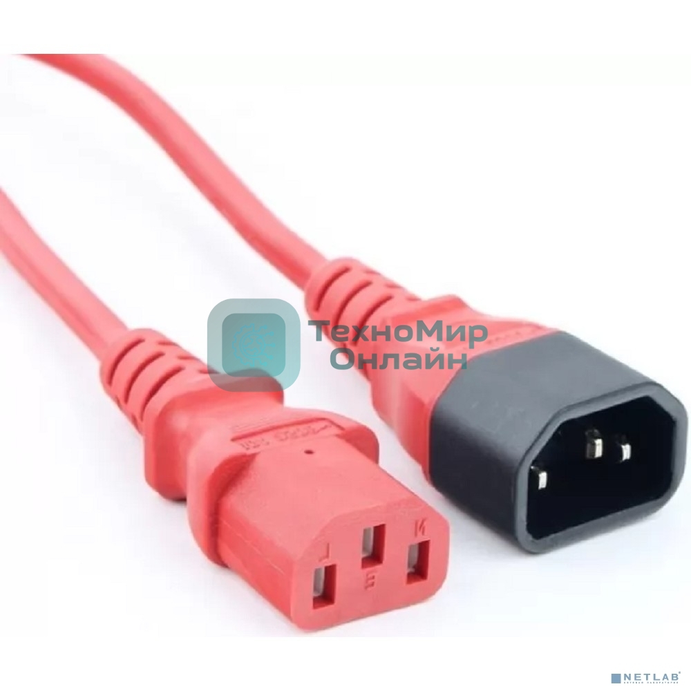 Кабель питания Filum FL-PC-C13/C14-C1-0.5-RD