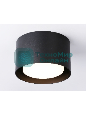 Светильник накладной TN70815 BK черный GX53 max 12W D85*60