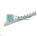 Шина соединительная PIN 1ф 100А мед. изол. 54мод (дл.1м) EKF pin-01-100