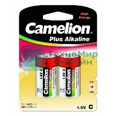 Элемент питания алкалиновый Camelion LR LR14 BL-2 (блист.2шт) 1.5 В