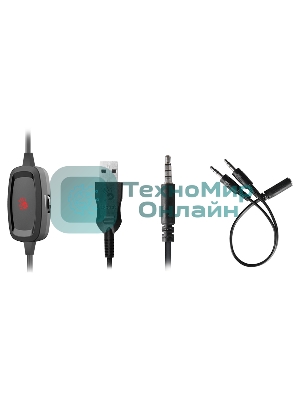 Гарнитура Bloody G575P чёрный, проводная