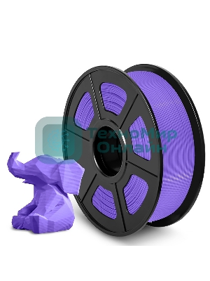 Филамент NVPrint PLA Purple для 3D печати диаметр 1.75мм длина 330 метров масса 1 кг