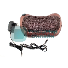 Массажная подушка шиацу, автомобильная массажная подушка с подогревом (терморолики) R502