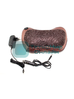 Массажная подушка шиацу, автомобильная массажная подушка с подогревом (терморолики) R502