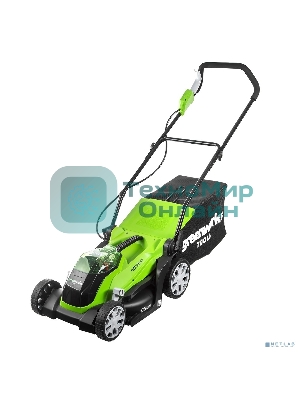 Газонокосилка аккум.GREENWORKS 2501907UA40В 35 см (в компл. 1 аккум 40В 2 А/ч + ЗУ)
