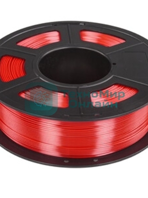 Филамент NVPrint Silk PLA+ Red/Blue для 3D печати диаметр 1.75мм длина 330 метров масса 1 кг