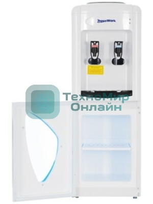 Кулер для воды Aqua Work 0.7LR, верхняя загрузка, нагрев 95 °С, охлаждение 10 °С, белый