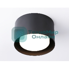 Светильник накладной TN70815 BK черный GX53 max 12W D85*60