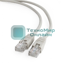 Патч-корд FTP Cablexpert cat.6, 3м, литой, многожильный, серый