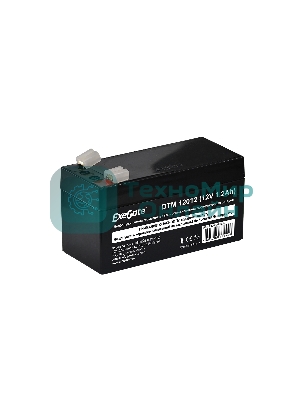 Батарея для ИБП ExeGate DTM 12012 (12V 1.2Ah), клеммы F1