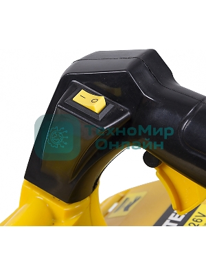 Воздуходувка Huter Gb-26V 750Вт желтый/черный