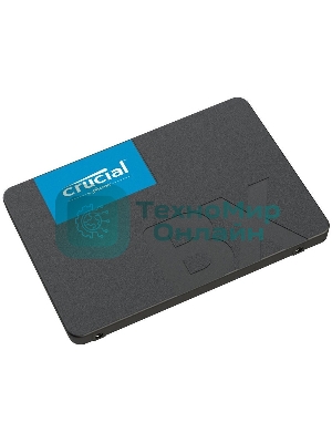 Накопитель SSD Crucial BX500, 2Tb, SATA III, 2.5
