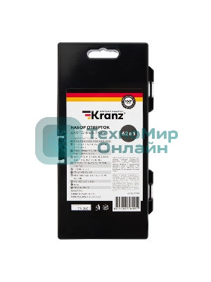 Набор отверток для точных работ Kranz 62 предмета