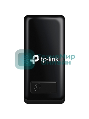 Сетевой адаптер TP-Link SOHO TL-WN823N Беспроводной USB мини адаптер 300 Мбит/с стандарта N c кнопкой QSS(Realtec)