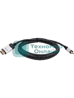 Кабель-переходник miniDisplayPort M-> HDMI M 4K@60Hz 1,5 м VCOM
