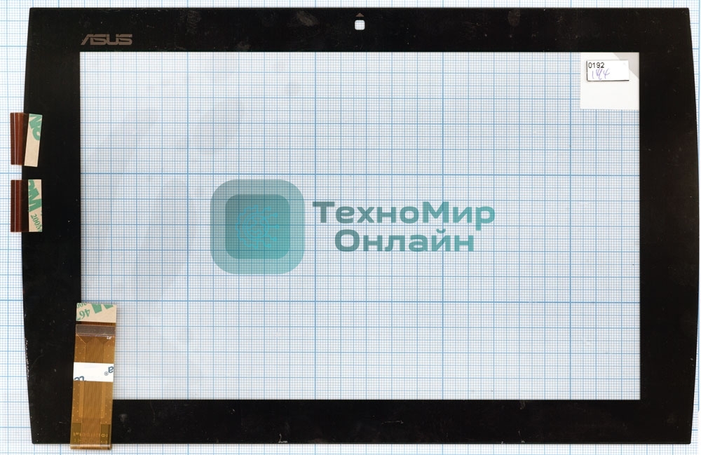 Сенсорное стекло (тачскрин) для Asus Eee Pad Slider SL101 черное