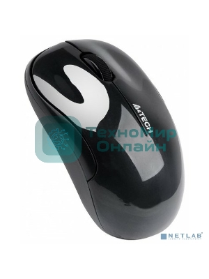 Мышь беспроводная A4Tech V-Track G3-300N черный, 1000 dpi, радиоканал, USB, кнопки - 3