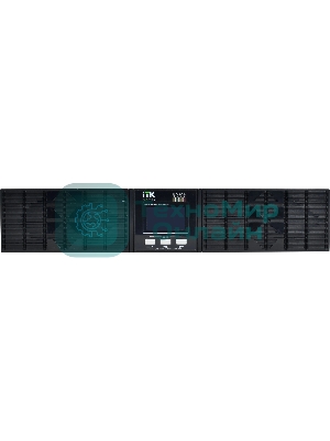 Источник бесперебойного питания Online Rackmount 3кВА/3кВт, однофазный с LCD дисплеем 72VDC с АКБ 2U 6х7AH