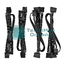 Блок питания серверный 500W ExeGate ServerPRO-500PAS (ATX, APFC, КПД 80% (80 PLUS), 12cm fan, 24pin, 2x(4+4)pin, 4xPCI-E, 6xSATA, 4xIDE, Cable Management, black)