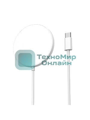 Беспроводное зарядное устройство Rexant Fast charge, Qi 15Вт, серебро