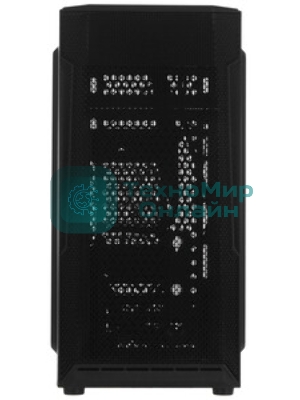Компьютерный корпус ACD Coffre 104G mATX, Black, CPU 140мм, VGA 245мм, PSU 285мм, 2x3.5INT, 1x2.5INT, 2xUSB 2.0, 1xUSB 3.0, HD Audio, w/o FAN, w/o PSU, TG