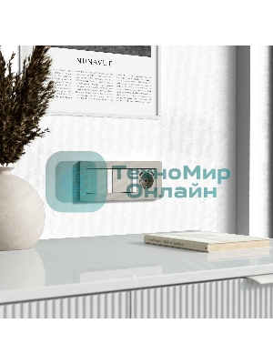 Умный сенсорный выключатель одноклавишный (дымчатый) W4513641