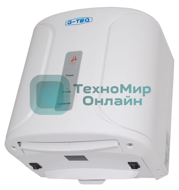 Сушилка для рук G-TEQ 8801 PW  1000Вт 45 м/сек скоростная