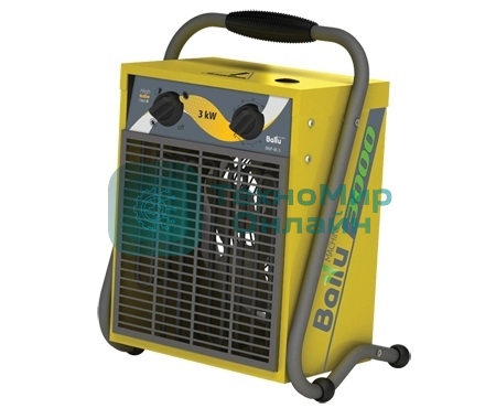 Тепловая пушка электрическая Ballu BHP-M-3 3000Вт желтый