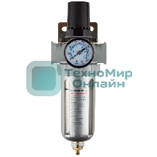 Набор аксессуаров KRAFTOOL INDUSTRIE QUALITAT 06506для пневмосистем: манометр. влагоотделитель