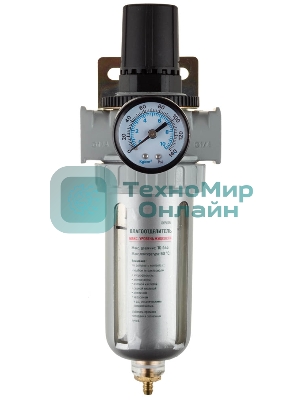 Набор аксессуаров KRAFTOOL INDUSTRIE QUALITAT 06506для пневмосистем: манометр. влагоотделитель