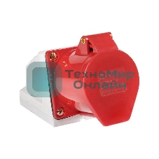 Розетка наруж. уст. 16А 380В 3P+E+N IP44 (115) EKF ps-115-16-380