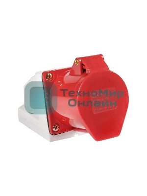 Розетка наруж. уст. 16А 380В 3P+E+N IP44 (115) EKF ps-115-16-380