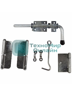 Задвижка гаражная 200 цинк ЧЕТЫРЕ СЕЗОНА