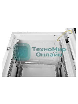 Шкаф телекоммуникационный напольный 42U (600x800) дверь перфорированная 2 шт. (3 места), ШТК-М-42.6.8-44АА