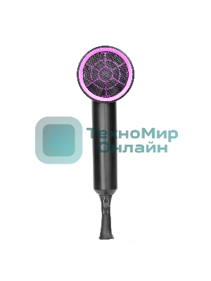 Фен Galaxy Line GL 4346 черный, 1400 Вт, компактный