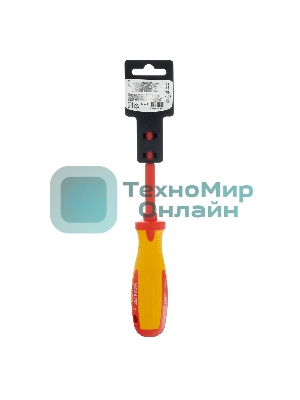 Отвертка Matrix Insulated, PH2 x 100 мм, CrMo, до 1000 В, двухкомп.рукоятка