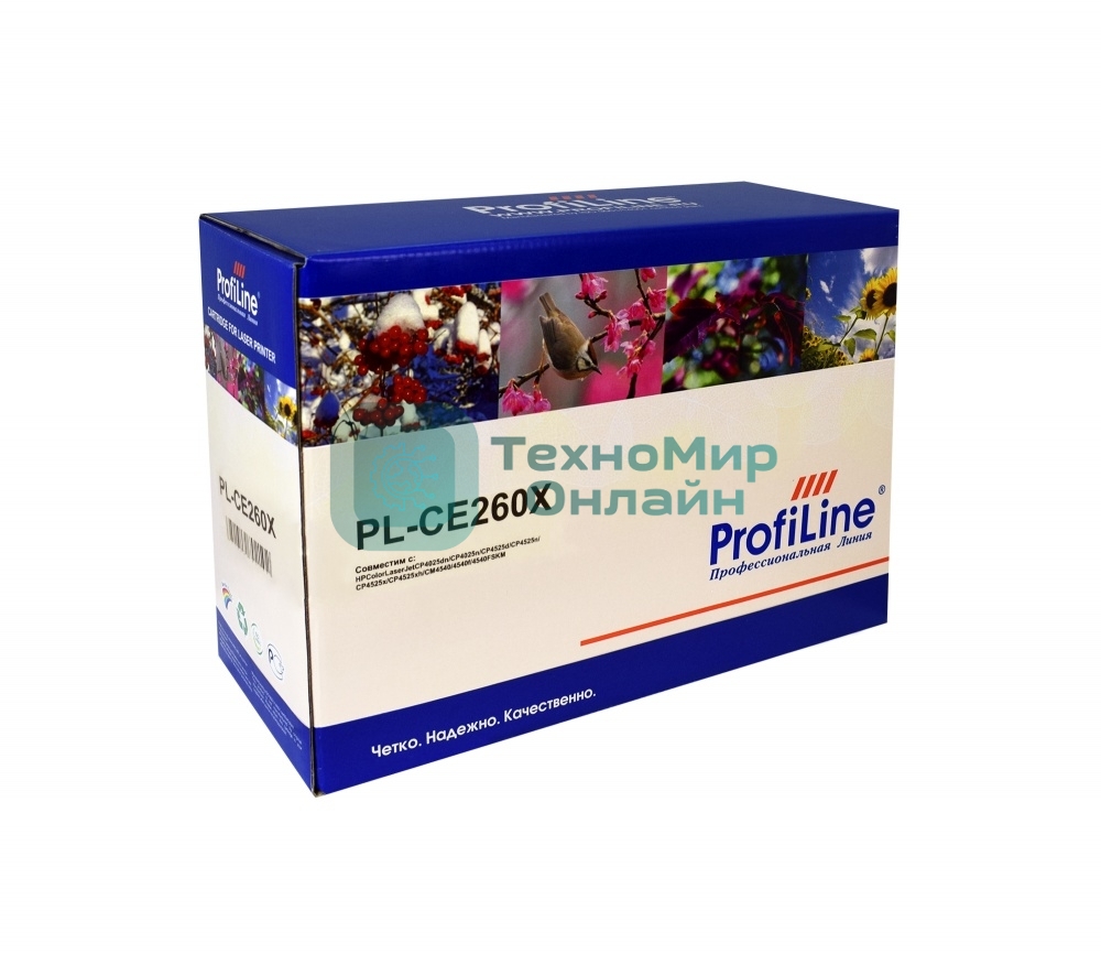 Картридж лазерный ProfiLine PL-CE260X для принтеров HP CLJ CP4525DN/CP4525N/CP4525XH черный 17000 копий