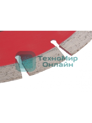 Диск алмазный отрезной Matrix сегментный ф230 х 22,2мм, тонкий, сухое резание