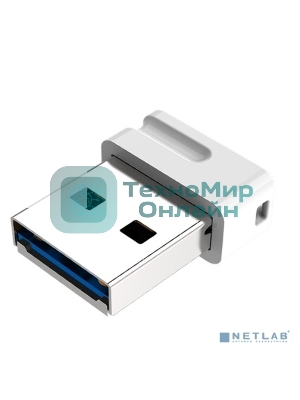 Флешка USB Netac U116 (NT03U116N-064G-20WH), 64Gb, USB 2.0, R/W 70/30, белый