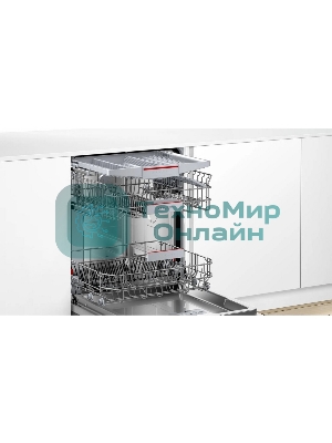 Встраиваемая посудомоечная машина Bosch SPV4HMX65Q, серебристый, 45 см, 10 компл., 45 дБ, класс A+