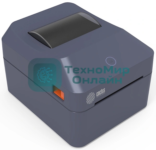Термопринтер Cactus CS-TP-D430UB 203dpi 160мм/с/USB/BT для печ.этик. черный
