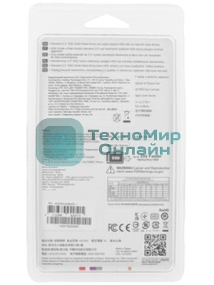 Накопитель SSD Apacer AS350X Panther, 2Tb, SATA III, 2.5