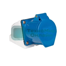 Розетка наруж. уст. 16А 220В 2Р+РЕ IP44 (113) EKF ps-113-16-220