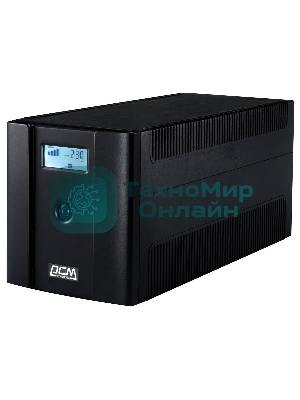 Источник бесперебойного питания Powercom Raptor RPT-2000AP 1200Вт 2000ВА черный