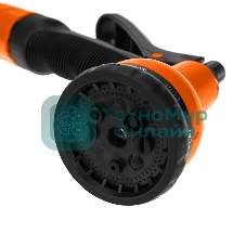 Набор поливочный, растягивающийся шланг 20 м, пистолет 7 режимов, соединитель Четыре Сезона