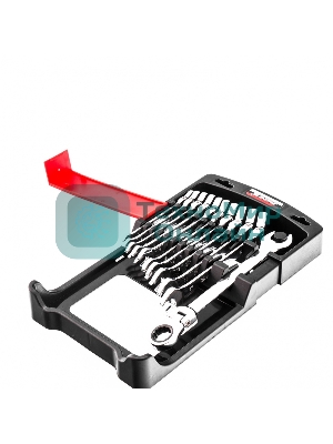 Набор ключей комбинированных Matrix, трещоточных шарнирных 11шт.