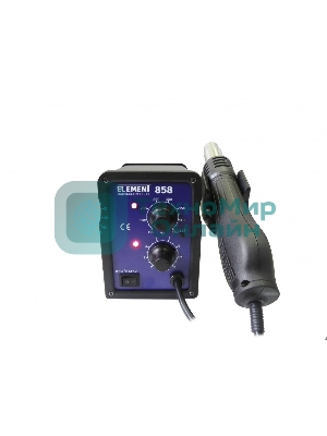 Паяльный фен ELEMENT 858. Аналоговый регулятор.